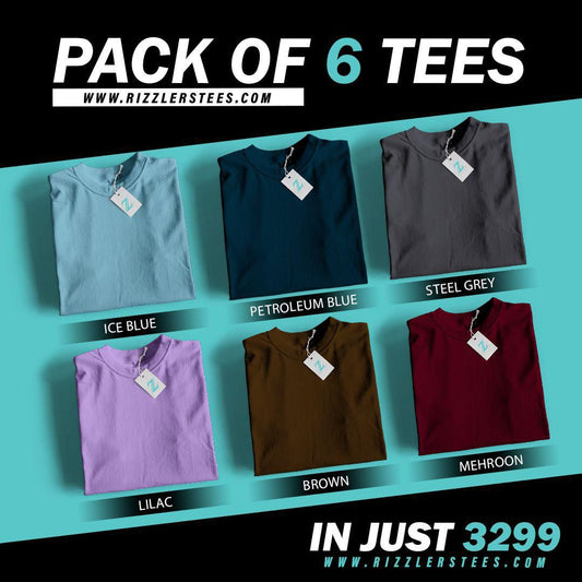 Pack Of 6 Tshirts