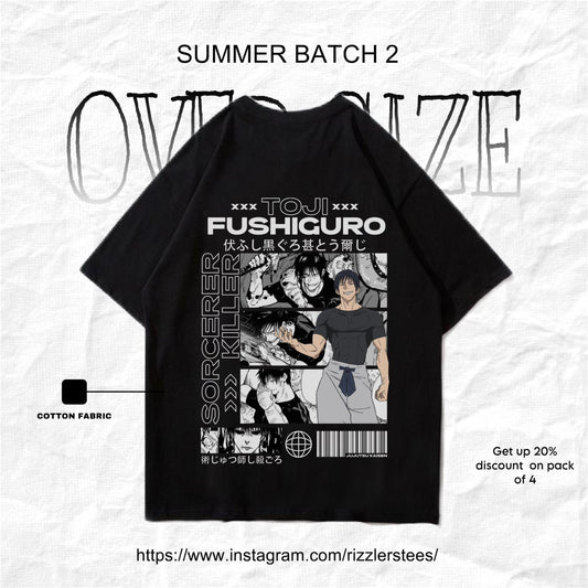Toji Fushiguro Tshirt Dropshoulder