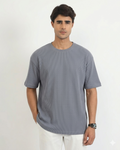 Men's Premium Waffle Knit Oversized Tee