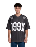 199X Retro Oversized V-Neck Mesh Jersey