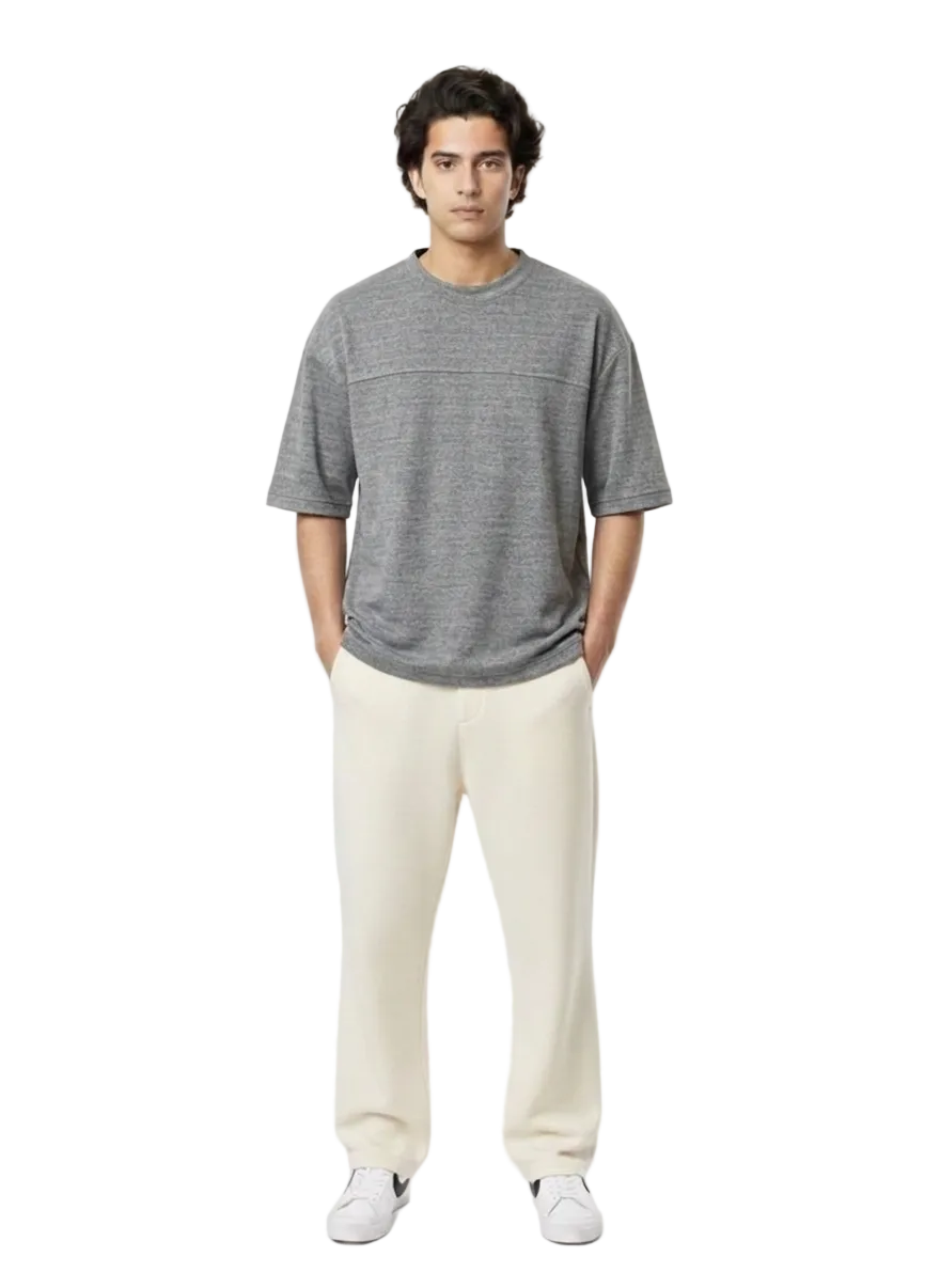 Men’s Horizon Seam Oversized Tee