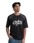 Men’s "CROSS" Graphic Streetwear Jersey T-Shirt