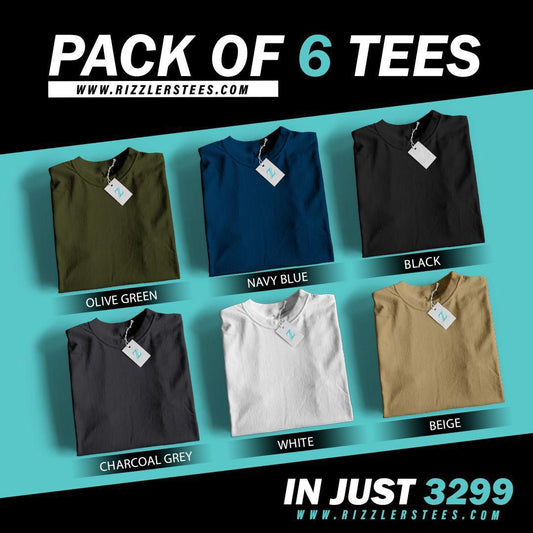 Pack Of 6 Tshirts