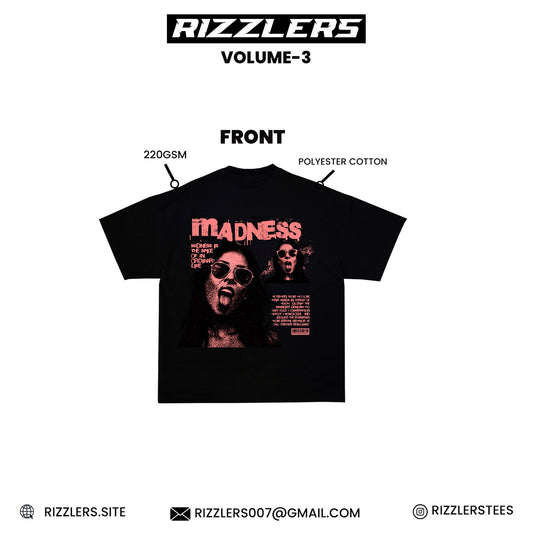Madness y2k oversize box fit tshirt